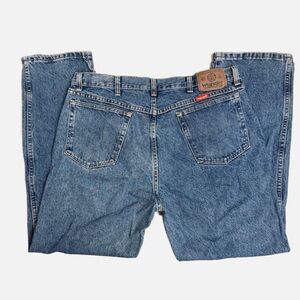 Wrangler Relaxed Fit Jeans Men's 38x30 Western Workwear Bloke Indie Sleaze Retro